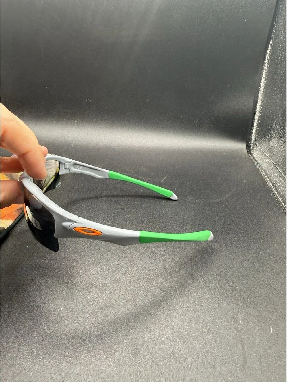 Oakley Quarter Jacket Polished Fog/Grey Lenses